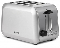 Тостер Vitek VT-1588 750Вт серебристый