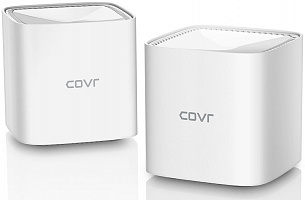 Бесшовный Mesh роутер D-Link COVR-1102 AC1200 10/100/1000BASE-TX белый