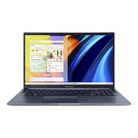 Ноутбук 15.6" Asus VivoBook Series X1504ZA-BQ028 темно-синий i5-1235U 8GB/512GB UHDGr DOS (90NB1021-M004T0)