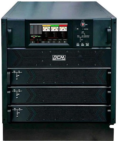 ИБП Powercom Vanguard-II-33 VGD-II-45R33 (Empty modular cabinet) 45000Вт 45000ВА