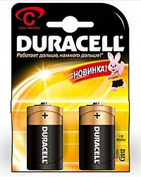 Батарейка Duracell Basic LR14-2BL C (2шт)