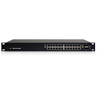 Коммутатор Ubiquiti 24Port 1000M 2SFP POE ES-24-250W