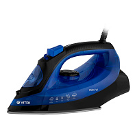 Утюг Vitek VT-8323 (MC) 2500Вт черный/синий