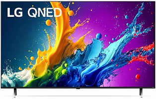 Телевизор QNED 86" LG 86QNED80T6A.ARUB черный титан 4K SmartTV webOS