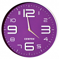 Часы настенные Centek СТ-7101 фиолетовый