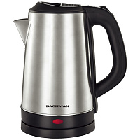 Чайник электрический Backman BM-TEA 720 2.3л 2200Вт нержавеющая сталь