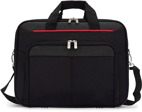 Сумка для ноутбука 15.6" Digma HC-212 полиэстер черный/красный (HC212BKR)