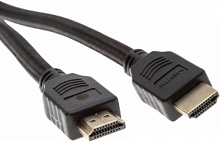 Кабель аудио-видео Cactus HDMI (m)-HDMI (m) 1.8м черный (CS-HDMI.2-1.8)