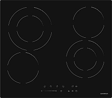 Электрическая варочная панель Darina 6Р Е327 B черный