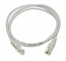 Патч-корд Lanmaster TWT-45-45-1.0-WH UTP RJ-45 вил.-вилка RJ-45 кат.5E 1м белый ПВХ (уп.:1шт)