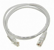 Патч-корд Lanmaster LAN-PC45/U5E-3.0-GY UTP RJ-45 вил.-вилка RJ-45 кат.5E 3м серый LSZH (уп.:1шт)