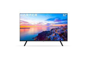 Телевизор LED 32" Harper 32R720TS черный SmartTV безрамочный