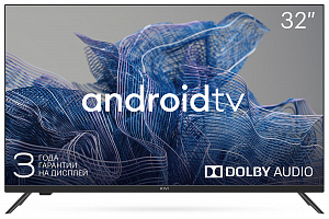 Телевизор LED 32" Kivi 32H740NB черный SmartTV