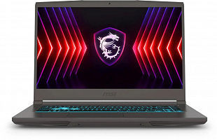 Ноутбук 15.6" MSI Thin 15 B12UC-1628XRU серый i7-12650H 16GB/512GB RTX3050 DOS (9S7-16R831-1628)