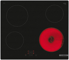 Электрическая варочная панель Bosch PKE611BA2E черный