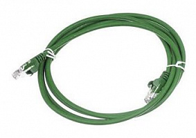 Патч-корд Lanmaster LAN-PC45/U6-2.0-GN UTP RJ-45 вил.-вилка RJ-45 кат.6 2м зеленый LSZH (уп.:1шт)