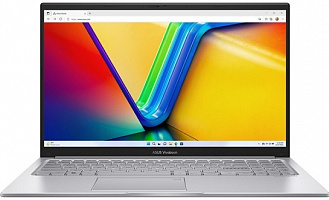 Ноутбук 15.6" Asus Vivobook 15 X1504ZA-BQ1104 серебристый i3-1215U 8GB/512GB UHD Graphics noOS (90NB1022-M01MB0)