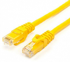 Патч-корд Atcom cat5E UTP 3M YELLOW AT2154