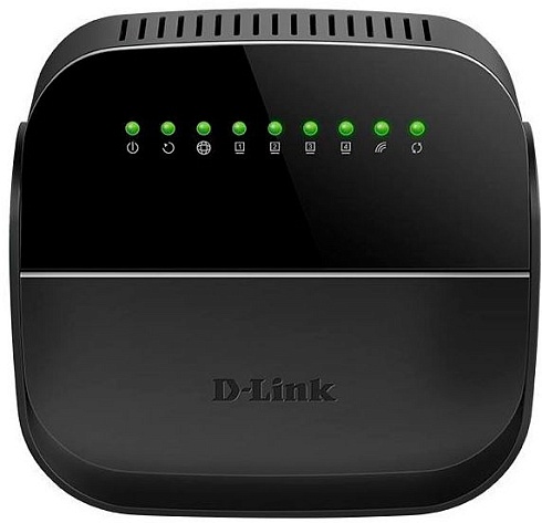 Wi-Fi роутер D-Link DSL-2640U/R1A N150 ADSL2+/VDSL2 черный