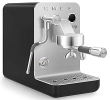Кофемашина Smeg EMC02BLMEU 1700Вт черный/серебристый