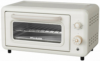 Мини-печь Willmark WO-121CR 12л 1100Вт кремовый ретро