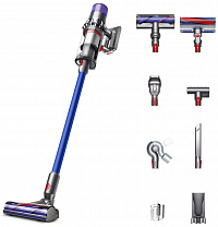 Пылесос вертикальный Dyson V11 Absolute Pro with Swappable Battery 185Вт серый/синий (447637-01)