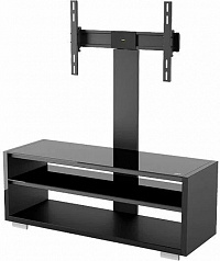 Стойка для телевизора Holder TV-42110 черный напольная 50кг