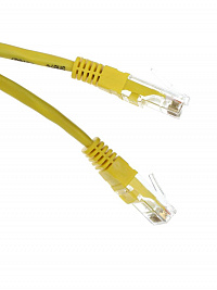 Патч-корд Telecom CAT5E UTP 20M YELLOW NA102-Y-20M