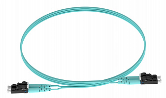 Патч-корд Panduit FX2ELLNLNSNM002 2x50/125 OM3 LC дуплекс-LC дуплекс 2м LSZH аквамарин