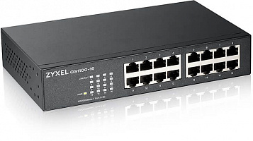 Коммутатор Zyxel GS1100-16 v3 GS1100-16-EU0103F 16G неуправляемый