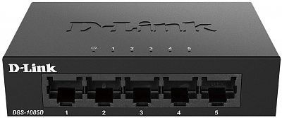 Коммутатор D-Link DGS-1005D/J2A 5G неуправляемый