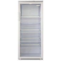 Холодильная витрина Бирюса Б-M310 металлик однокамерная вертикальная ручка