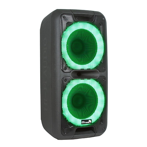 Портативная акустика Eltronic 20-14 Dance box 300 80Вт LED TWS 7000мАч черный
