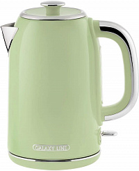 Чайник электрический Galaxy Line GL0344 1.7л 2200Вт оливковый