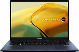 Ноутбук 14" Asus Zenbook 14 OLED UX3402VA-KM749 синий i7-13700H 16Gb/1Tb IrisXeGr noOS (90NB10G1-M015S0)