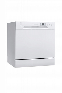 Посудомоечная машина Hyundai DT505 белый, 8 комплектов, компактная