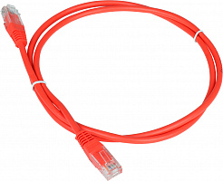 Патч-корд Lanmaster TWT-45-45-1.0-OR UTP RJ-45 вил.-вилка RJ-45 кат.5E 1м оранжевый ПВХ (уп.:1шт)