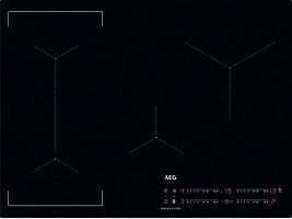 Индукционная варочная панель AEG IKE74441IB черный