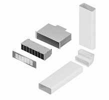 Комплект воздуховодов Maunfeld MIDS834 с фильтром CF314MW (для MIHC834SF2BK)