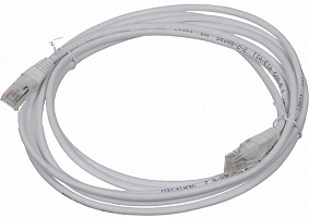 Патч-корд Lanmaster TWT-45-45-3.0-WH UTP RJ-45 вил.-вилка RJ-45 кат.5E 3м белый ПВХ (уп.:1шт)