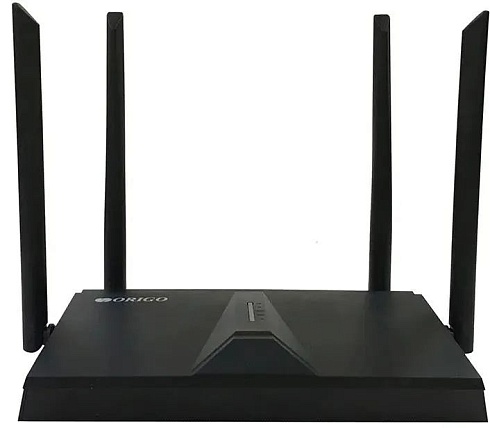 Wi-Fi роутер Origo OWR1830AXG (OWR1830AXG/A1A) AX1800 10/100/1000BASE-T черный