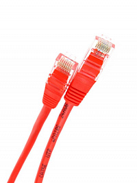 Патч-корд Telecom CAT5E UTP 15M RED NA102-R-15M