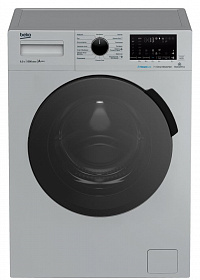 Стиральная машина Beko WSPE6H616S серебристый, 6.5кг, 1200об/мин