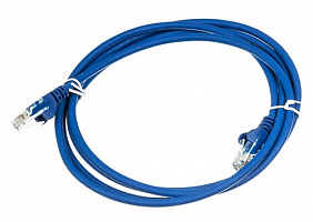 Патч-корд Lanmaster LAN-PC45/S6A-2.0-BL FTP RJ-45 вил.-вилка RJ-45 кат.6A 2м синий LSZH (уп.:1шт)