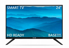 Телевизор LED 24" Skyline 24YST5971 черный SmartTV