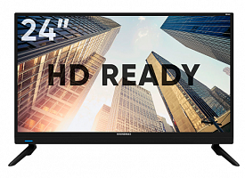 Телевизор LED 24" Soundmax SM-LED24M11S черный SmartTV