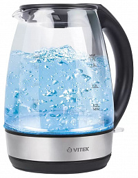 Чайник электрический Vitek VT-7091 1.7л 2200Вт черный 