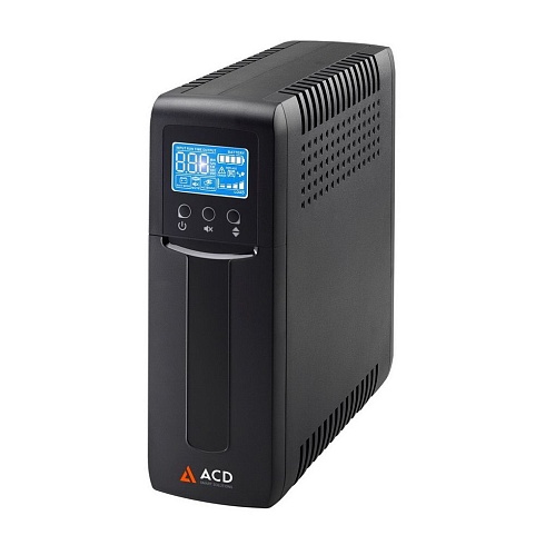 ИБП ACD ИБП ACD PW-Slim 700 420Вт черный (82N-C24004-00G)