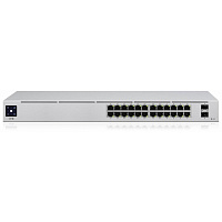 Коммутатор Ubiquiti 24Port 1000M 2SFP POE USW-PRO-24-POE