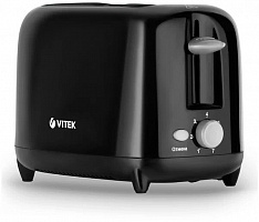 Тостер Vitek VT-1573 700Вт черный/серебристый